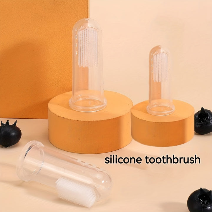 3pcs Escovas de Dentes de Silicone Macio