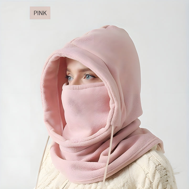 Balaclava De Inverno Com Cordão, Máscara De Esqui À Prova De Vento