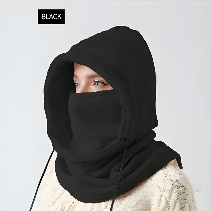 Balaclava De Inverno Com Cordão, Máscara De Esqui À Prova De Vento